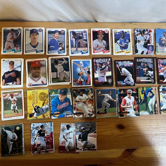 1,100 Baseball Card Lot Used Cards - Picture 4 of 4